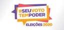 Conheça a logomarca das Eleições Municipais de 2020.