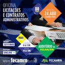 Fecam-RN abre inscrições para oficina de licitações e contratos.