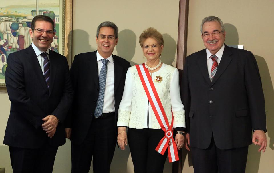 Wilma de Faria destaca que Comenda do TST é uma das mais representativas homenagens que recebeu.